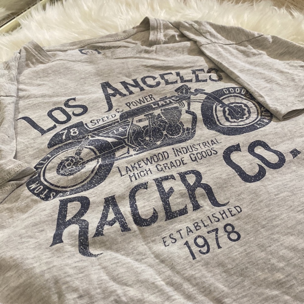 Cedar wood state motorcycle Men Tshirt